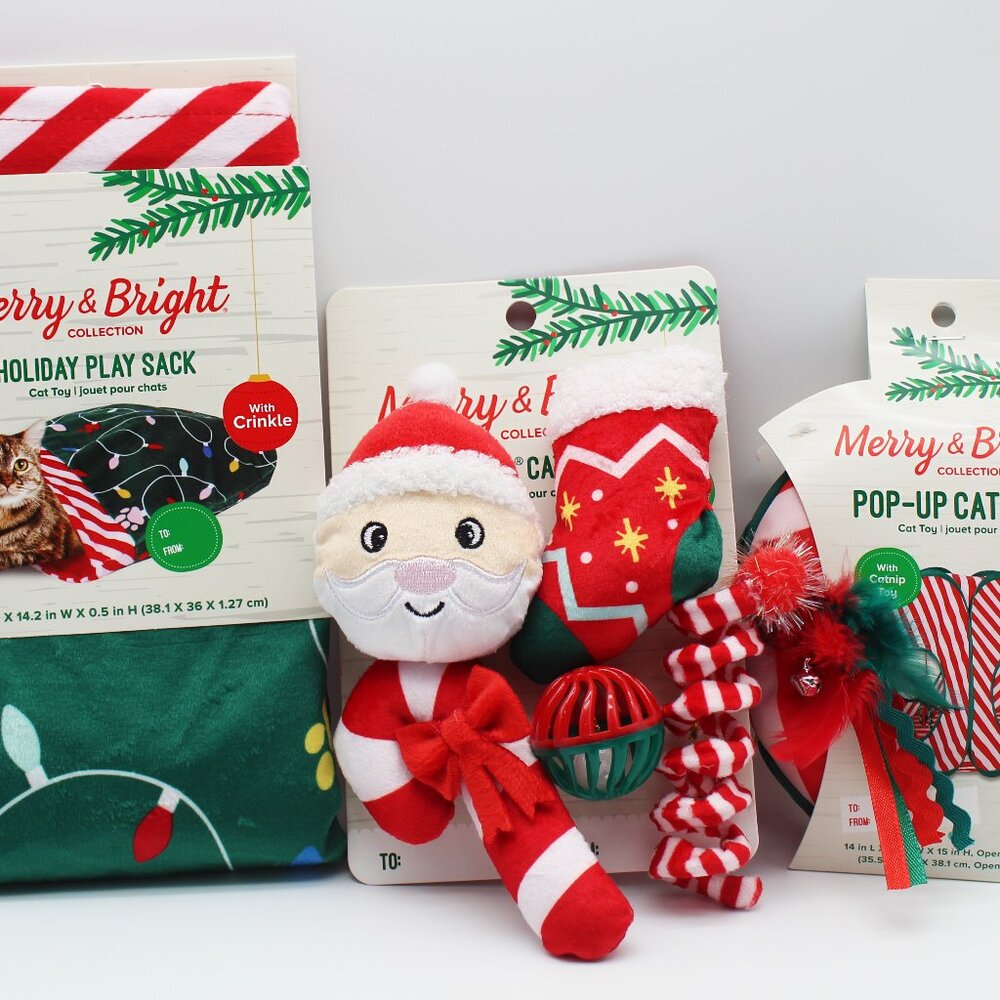 PetSmart Merry & Bright, Cat Toy Bundle #3